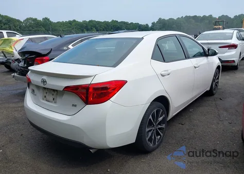 2017 Toyota Corolla Se from USA, damaged, VIN 2T1BURHE9HC784195